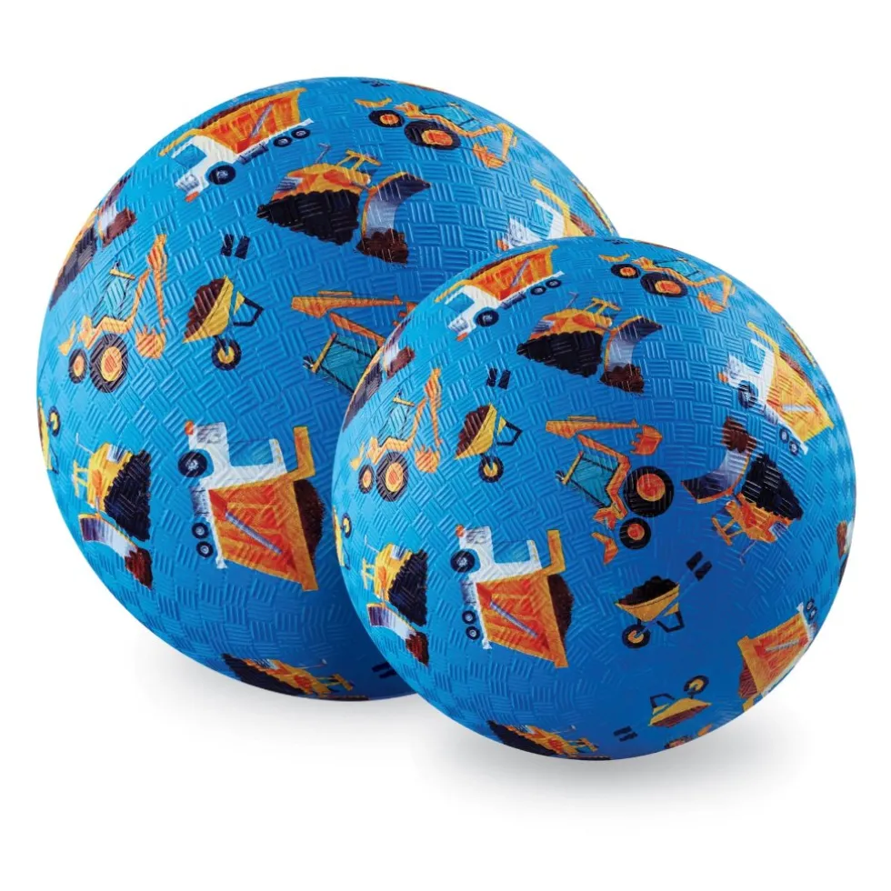 Lasten kuvioitu pallo - työkoneet 18cm