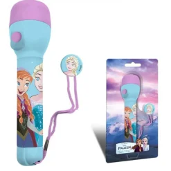 Lasten LED Taskulamppu - Frozen Elsa ja Anna