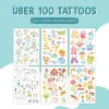 Lasten tatuointi kuvat 100kpl - Robotit ja monsterit