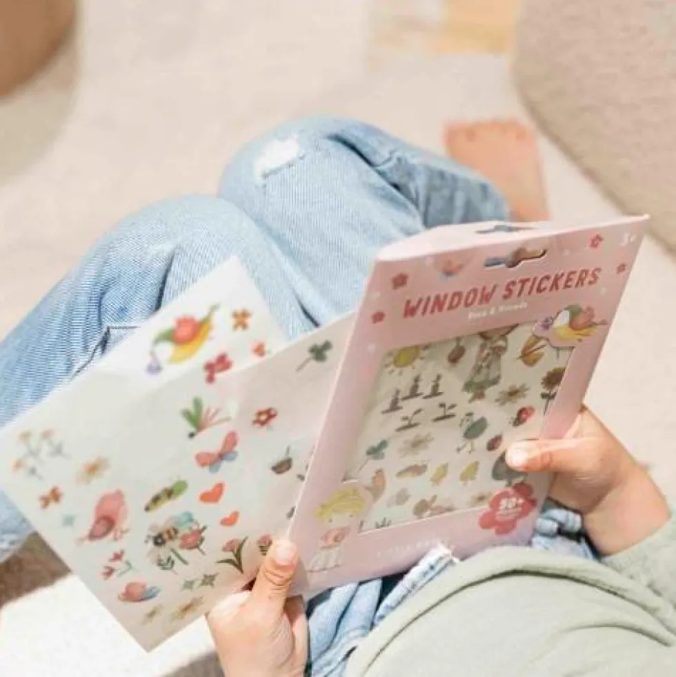 Little Dutch Ikkunatarrat Rosa ja ystävät