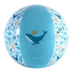 Little Dutch puhallettava Rantapallo - Ocean Dream blue