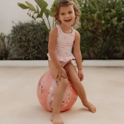 Little Dutch puhallettava Rantapallo - Ocean Dream pink