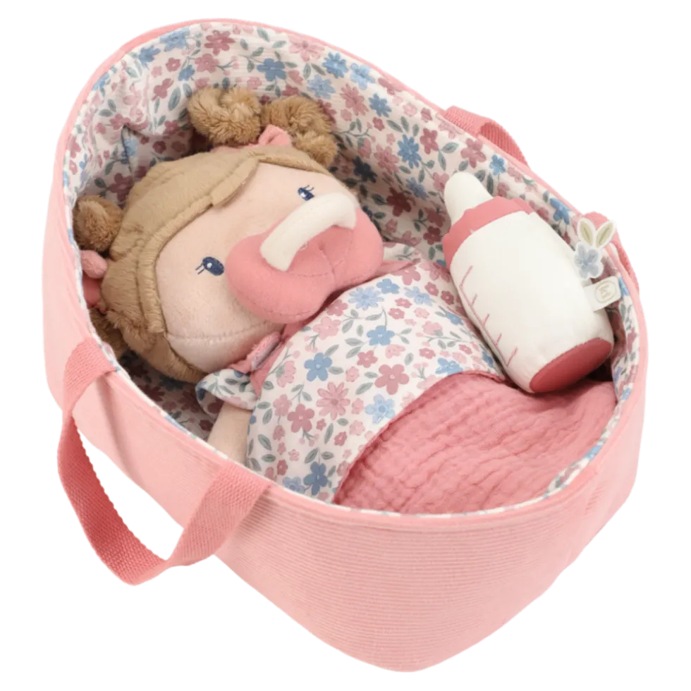 Little Dutch Rosa vauva pehmonukke ja kantokassi