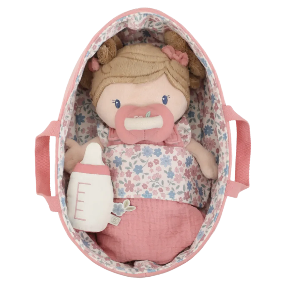 Little Dutch Rosa vauva pehmonukke ja kantokassi