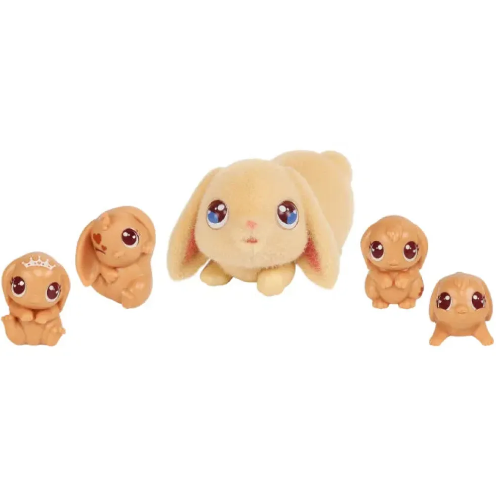 Little Live Pets Mama Suprise Mini pupu + vauvat leikkisetti