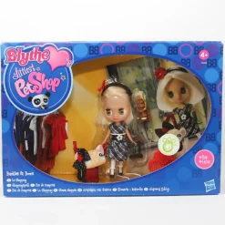 Littlest Petshop Blythe nukke #B2 ja Hiiri #1618