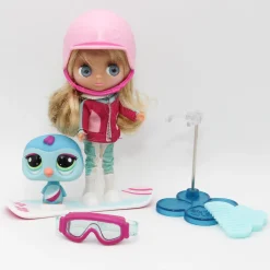 Littlest Petshop Blythe nukke B27 ja Pingviini #2168