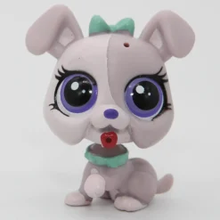 Littlest Petshop Bulldog koira #3746