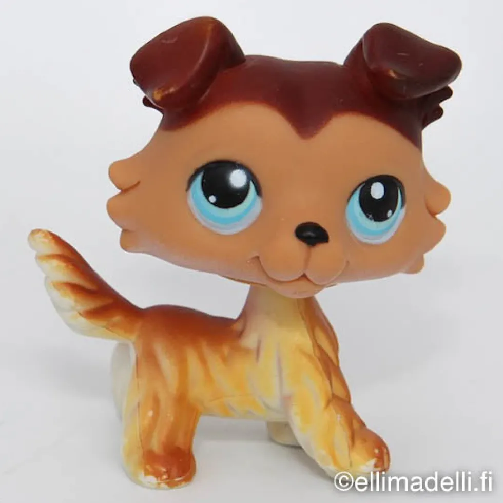 Littlest Petshop Collie koira #58