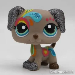 Littlest Petshop Dalmatian koira #2344
