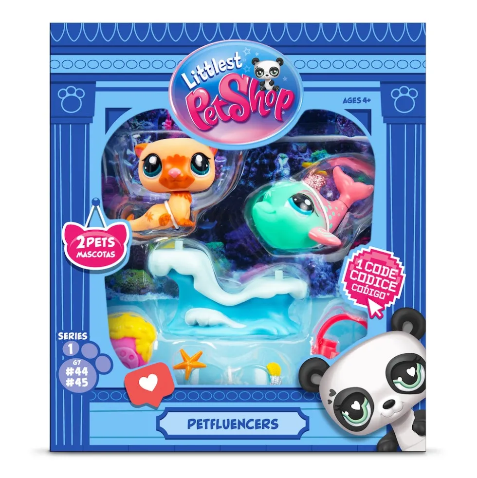 Littlest Pet Shop G7 Petfluenzer Aquarium Shel-fie Fun