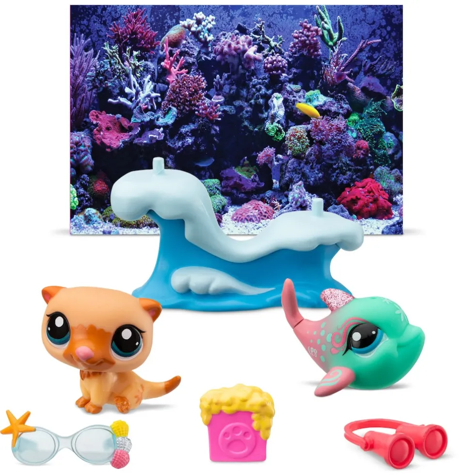 Littlest Pet Shop G7 Petfluenzer Aquarium Shel-fie Fun