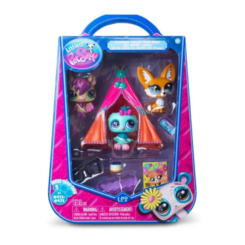 Littlest Pet Shop G7 S5 Slumber Squad Play leikkisetti