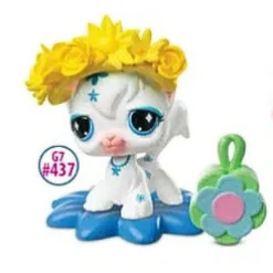 Littlest Pet Shop G7 S5 Springtime Pets Angora kissa #437