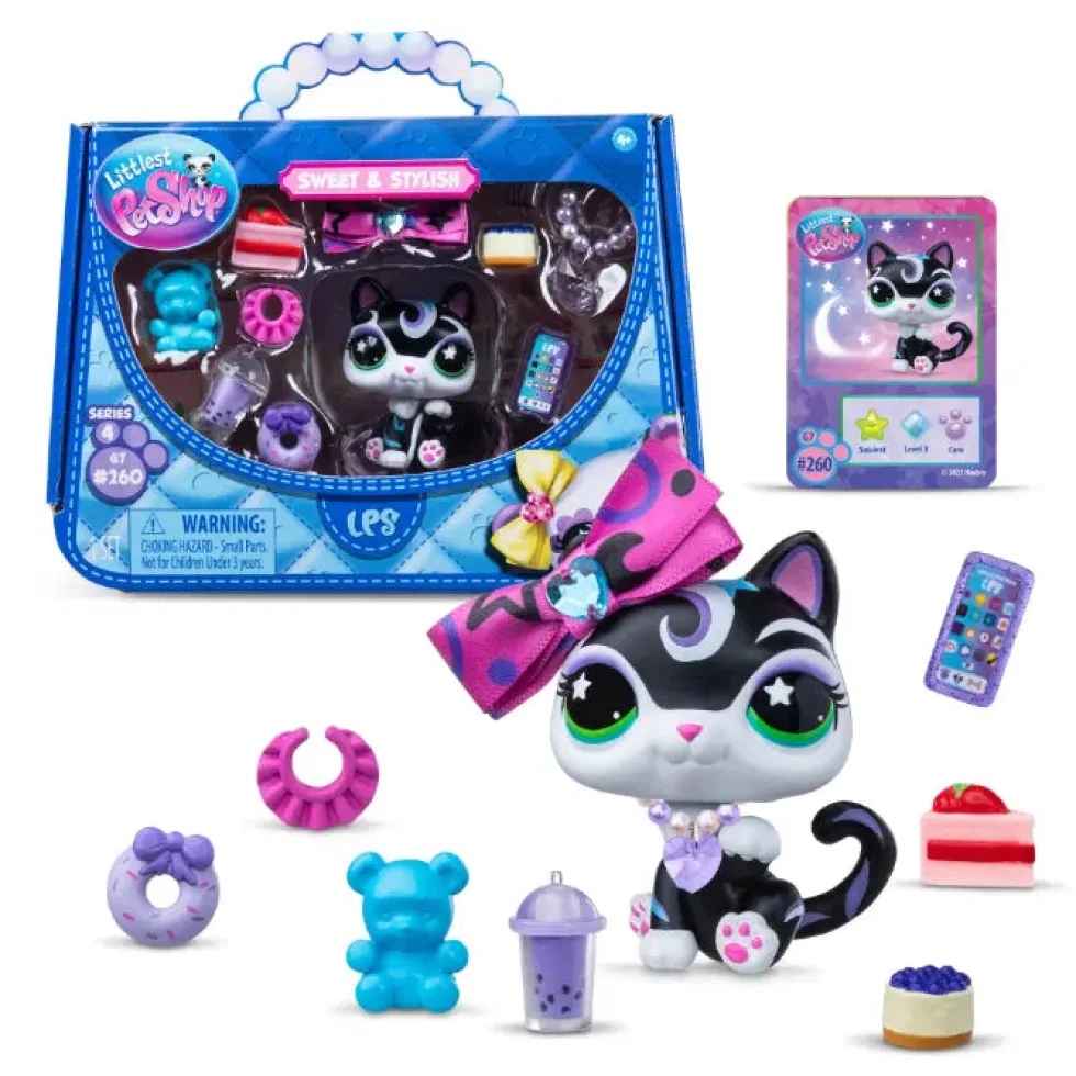 Littlest Pet Shop G7 S4 Sweet and Stylish #260 Kissa