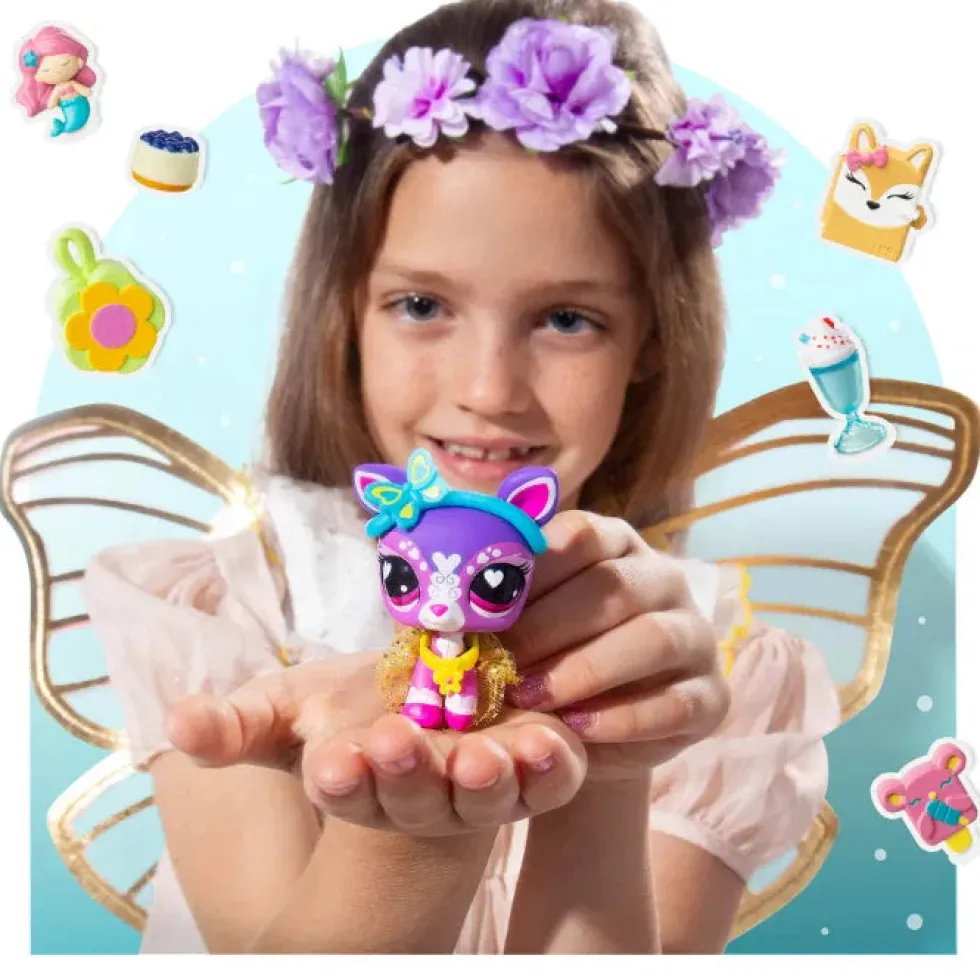 Littlest Pet Shop G7 S5 Trendy & Stylish Peura #411