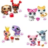 Littlest Pet Shop G7 S5 Valentines Pet Pair, Spanieli #431 ja Saksanpaimenkoira #432