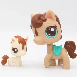 Littlest Petshop Hevonen #2666 ja vauva #2667