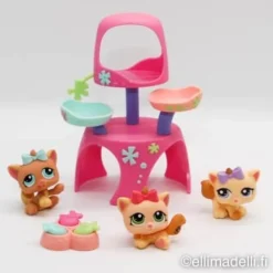 Littlest Petshop Petriplets Kissa pennut #1335-1337