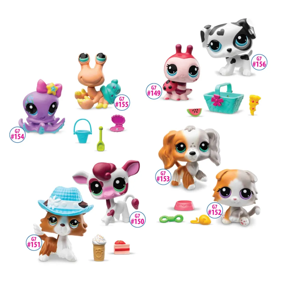 Littlest Pet Shop Picnic Spot Pet Pair G7 S3