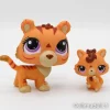 Littlest Petshop Tiikeri #3593 ja vauva #3594