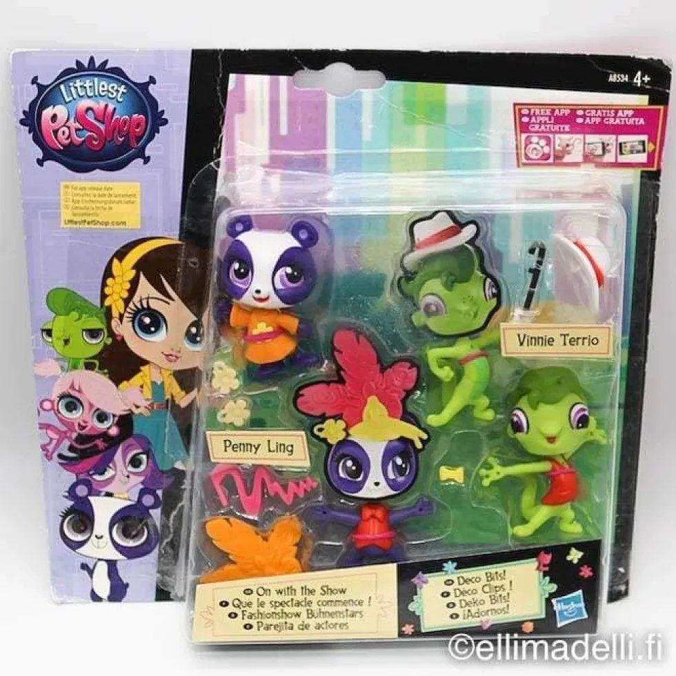 Littlest Petshop Vinnie #3691 ja Penny Ling Panda #3691