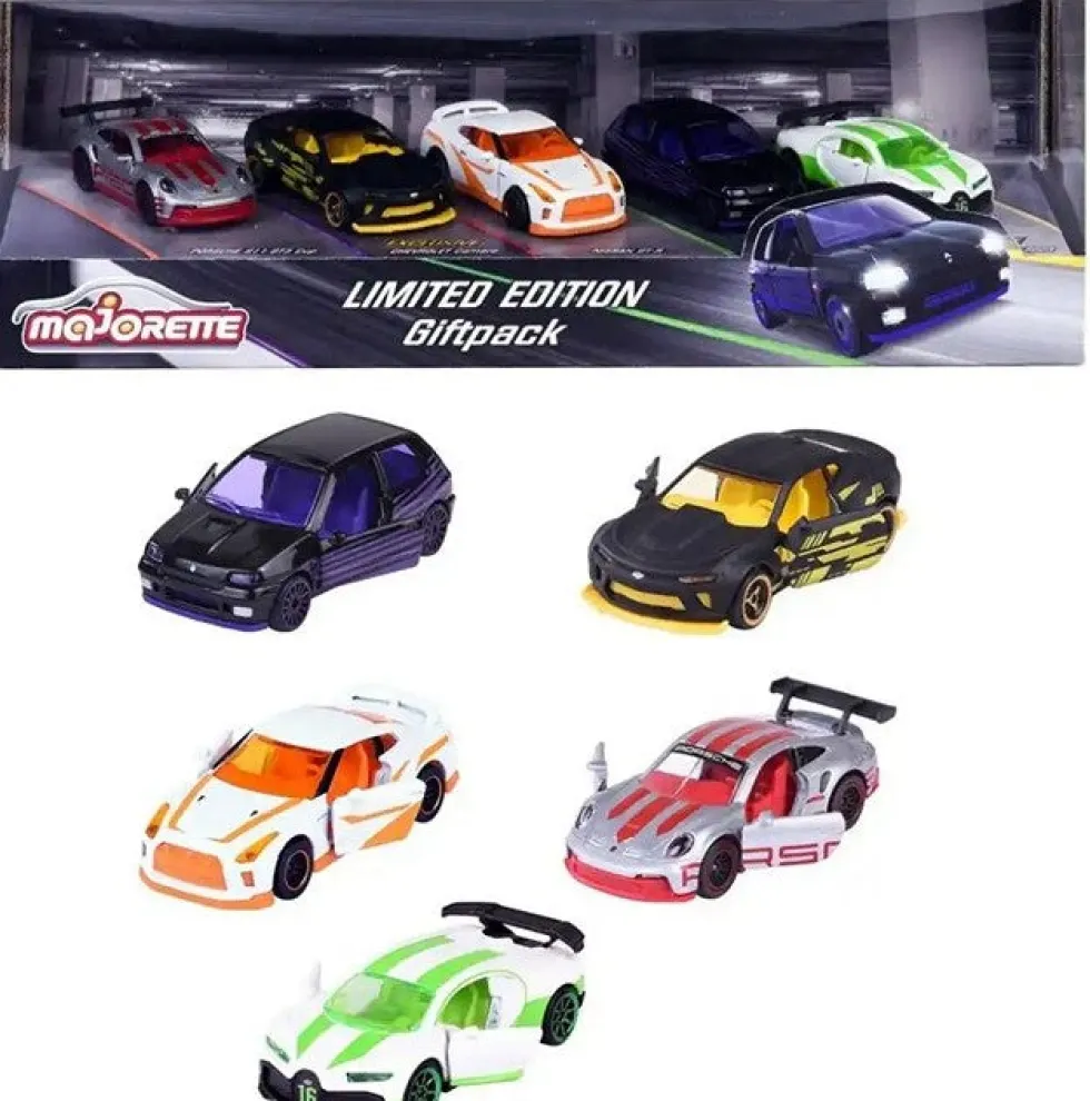 Majorette Limited Edition 5-Pack pikkuauto pakkaus