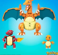 Mega Construx Pokemon Charmander Evolution -rakennussetti