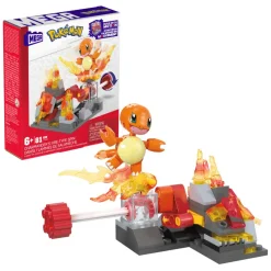 Mega Construx Pokemon Charmanders Fire Spin -rakennussetti