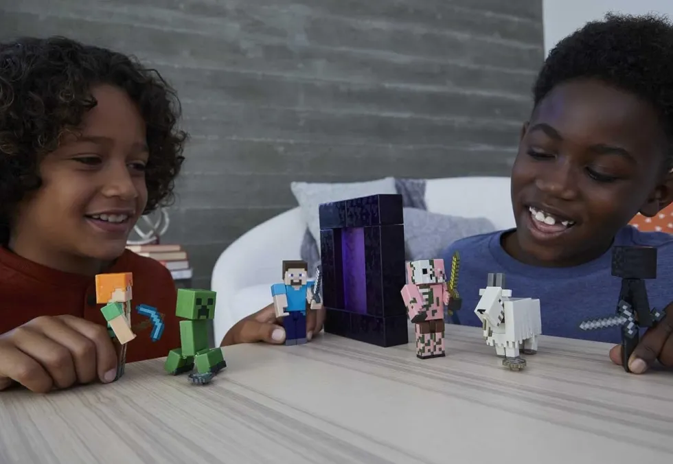 Minecraft Build-A-Portal Alex -figuuri