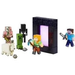 Minecraft Build-A-Portal Goat -figuuri