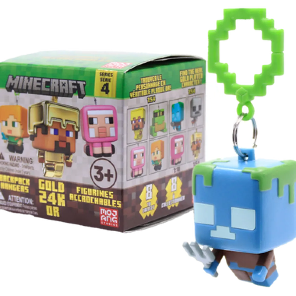 Minecraft Clip On figuuri yllätyspakkaus - series 4
