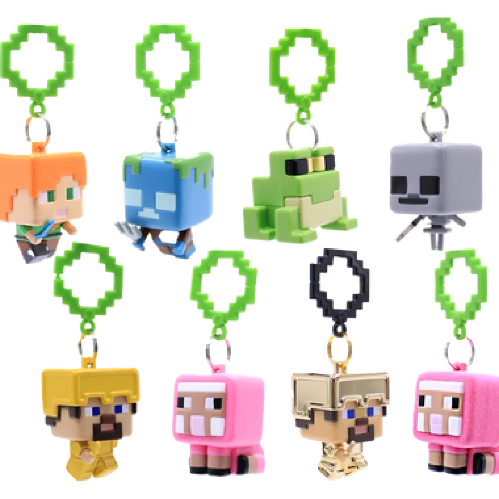 Minecraft Clip On figuuri yllätyspakkaus - series 4