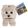 Minecraft Movie pörröinen pehmolelu The Wolf 20cm
