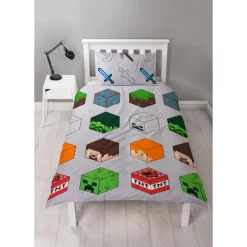 Minecraft Pussilakanasetti 140x200