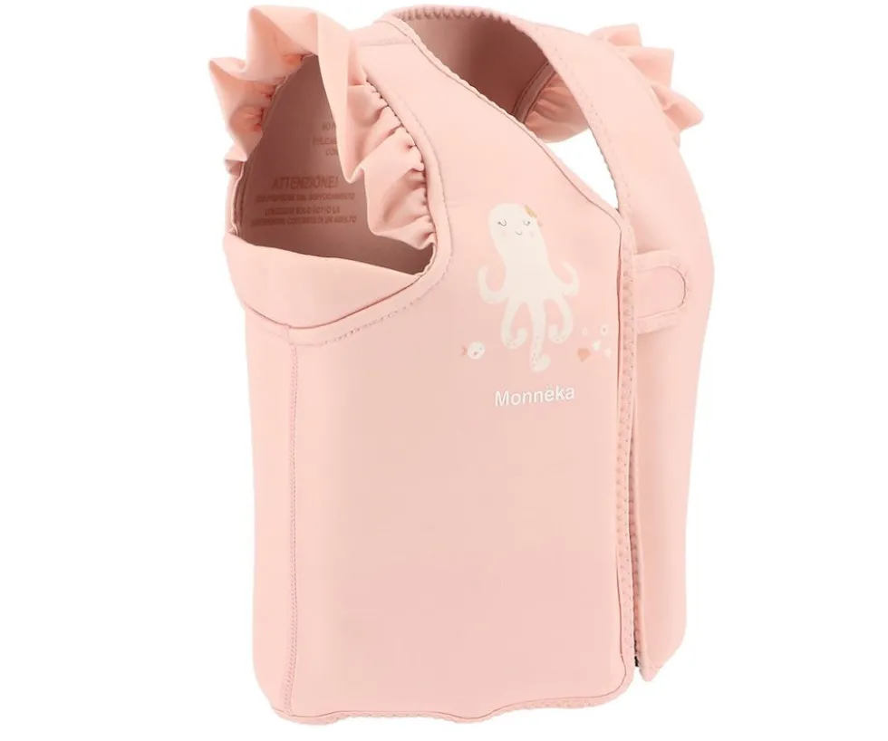 Monnëka lasten uimaliivi pink Octopus 3-6v