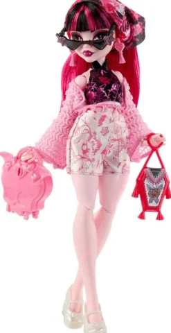 Monster High Skullmate Secrets Draculaura Oasis -nukke