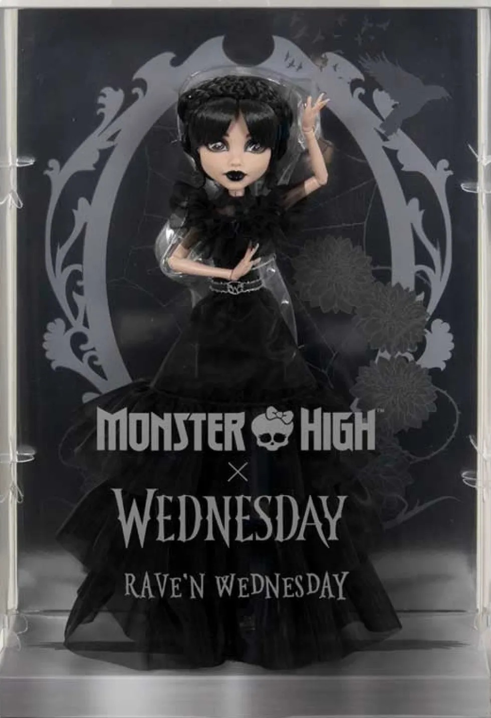 Monster High Wednesday Raven's dress -nukke