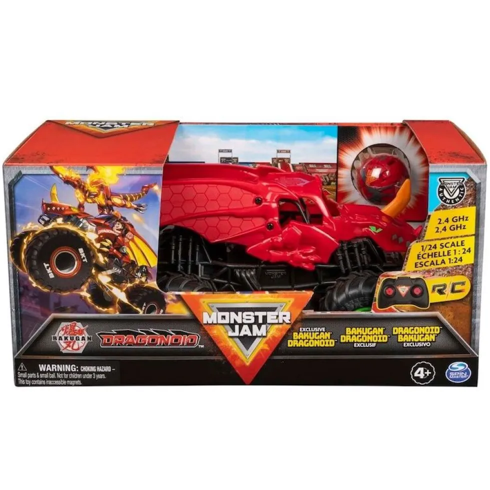 Monster Jam Bakugan Dragonoid kauko-ohjattava Auto