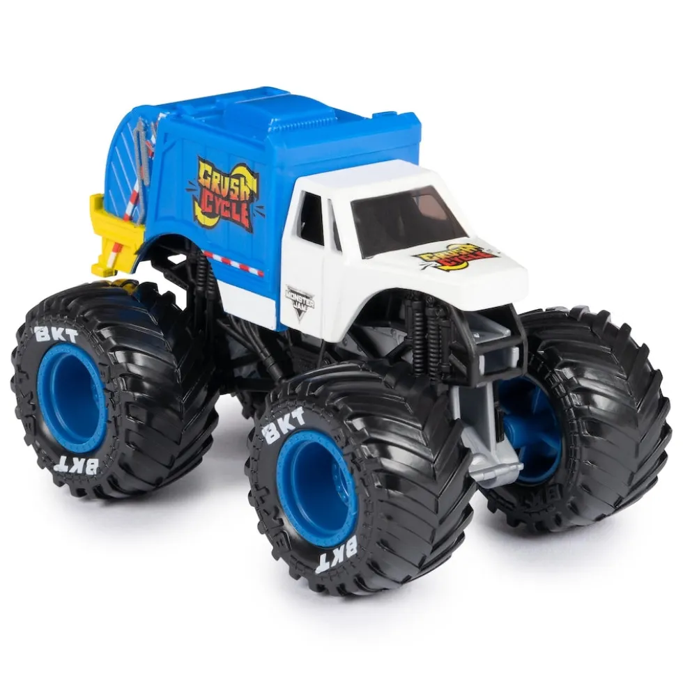 Monster Jam Crush Cycle monsteri auto 1:64