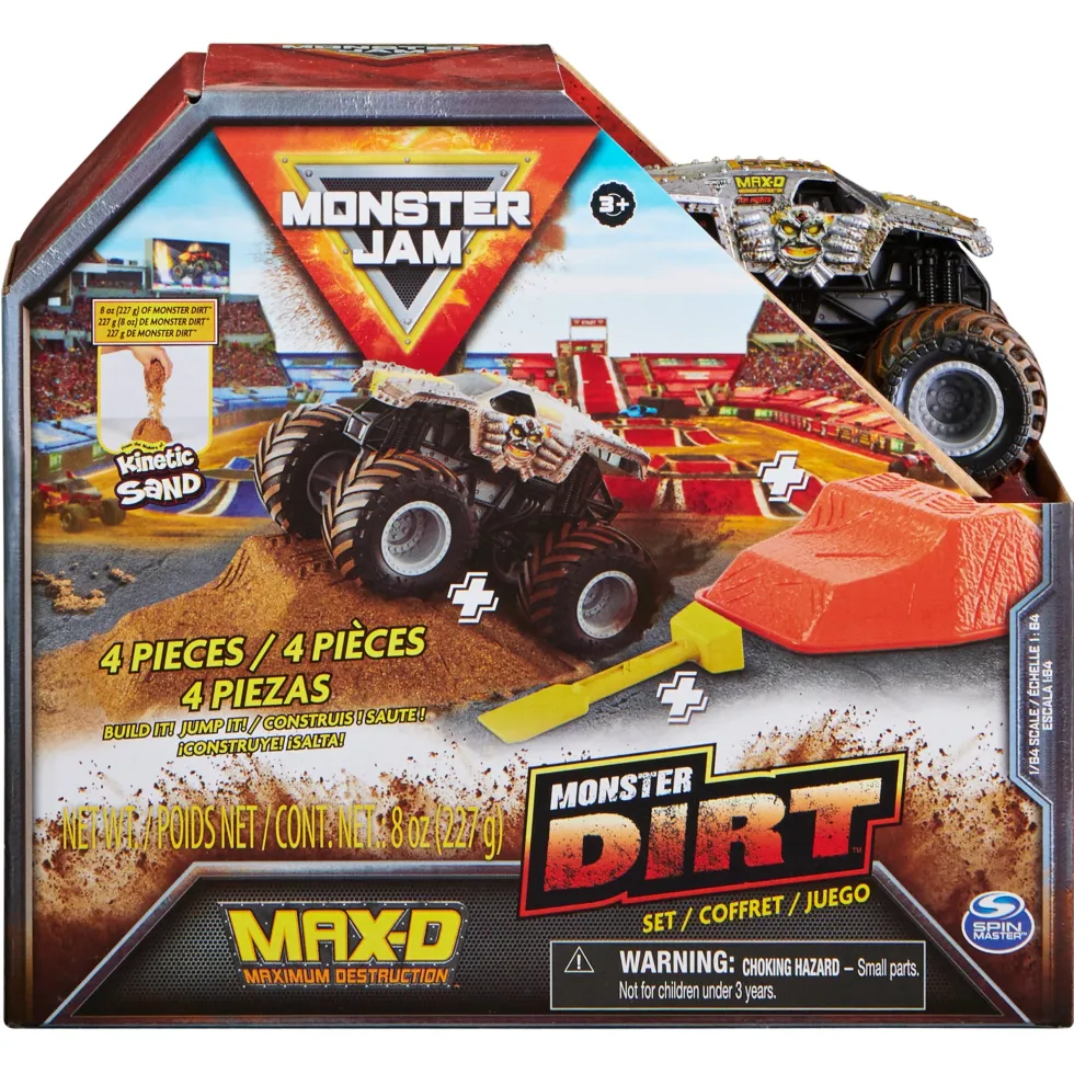 Monster Jam Dirt Starter - Max-D