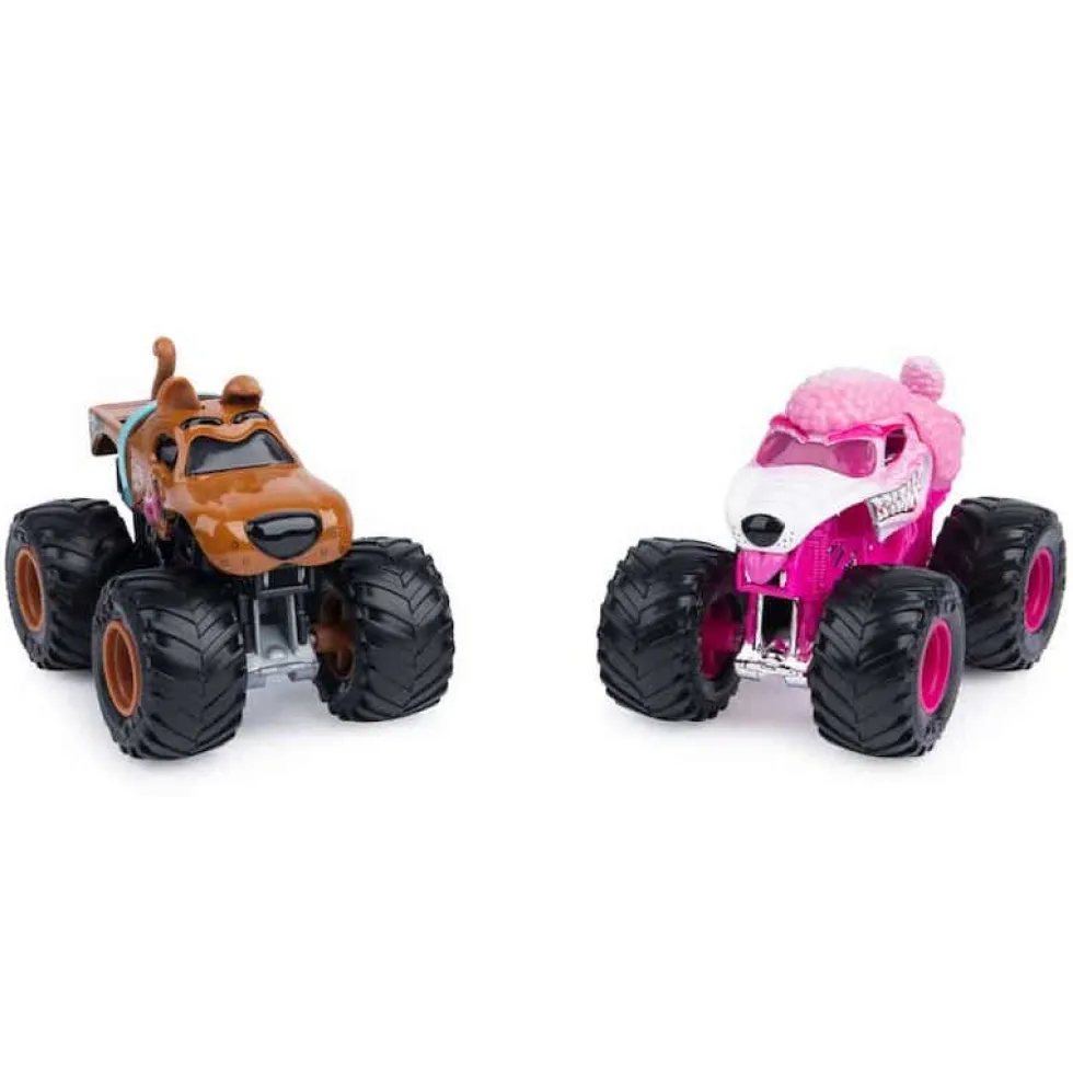 Monster Jam Monster Mutt Poodle vs Scooby-Doo! autot 2kpl
