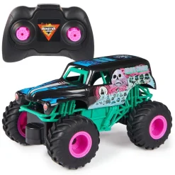 Monster Jam RC Neon Grave Digger kauko-ohjattava Auto