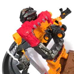 Monster Jam 1:64 Smash & Bash Smashbot stuntti setti