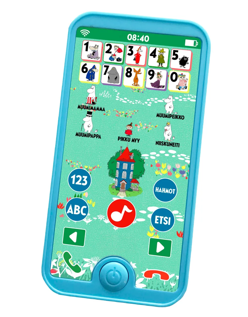 Muumi interaktiivinen leikki puhelin