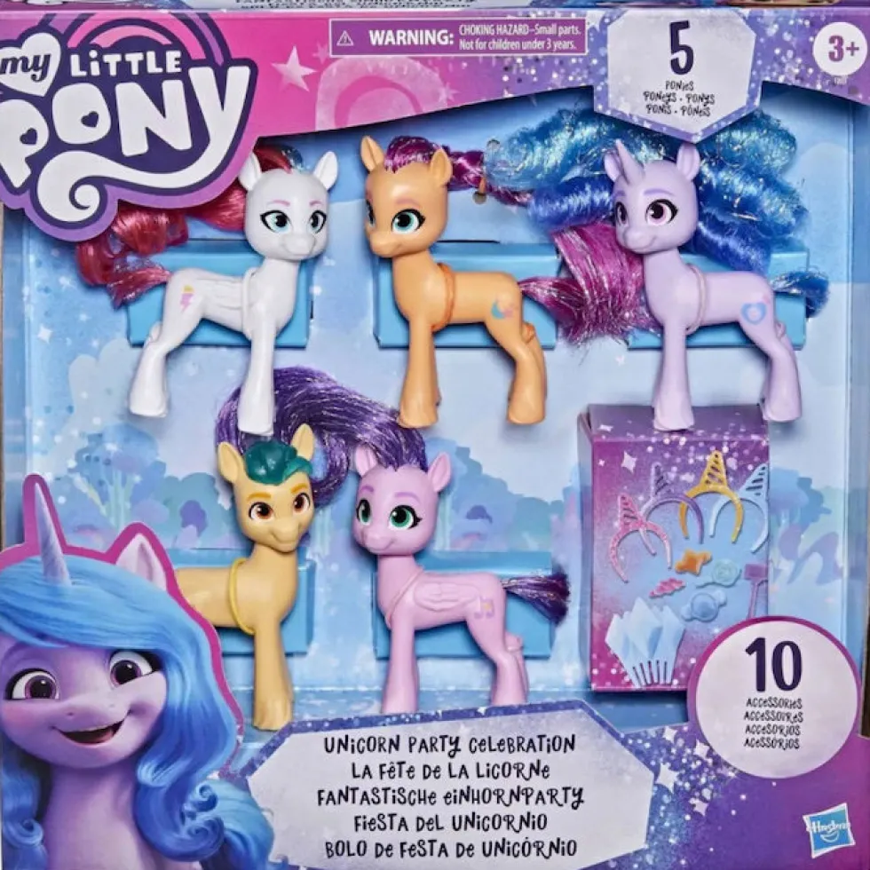 My Little Pony unicorn party celebration -leikkisetti