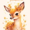 Onnittelukortti Bambi