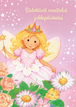 Onnittelukortti Prinsessa