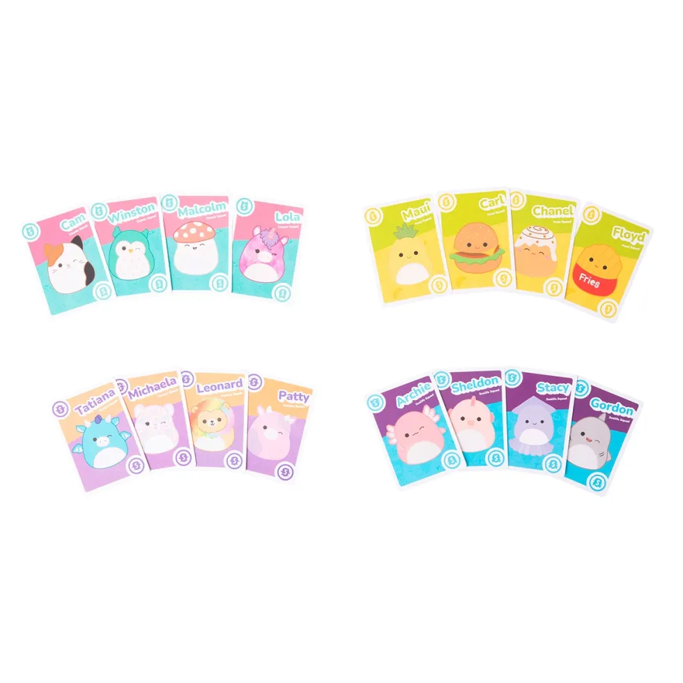Peliko Squishmallows Take 4 korttipeli + Benny pehmo