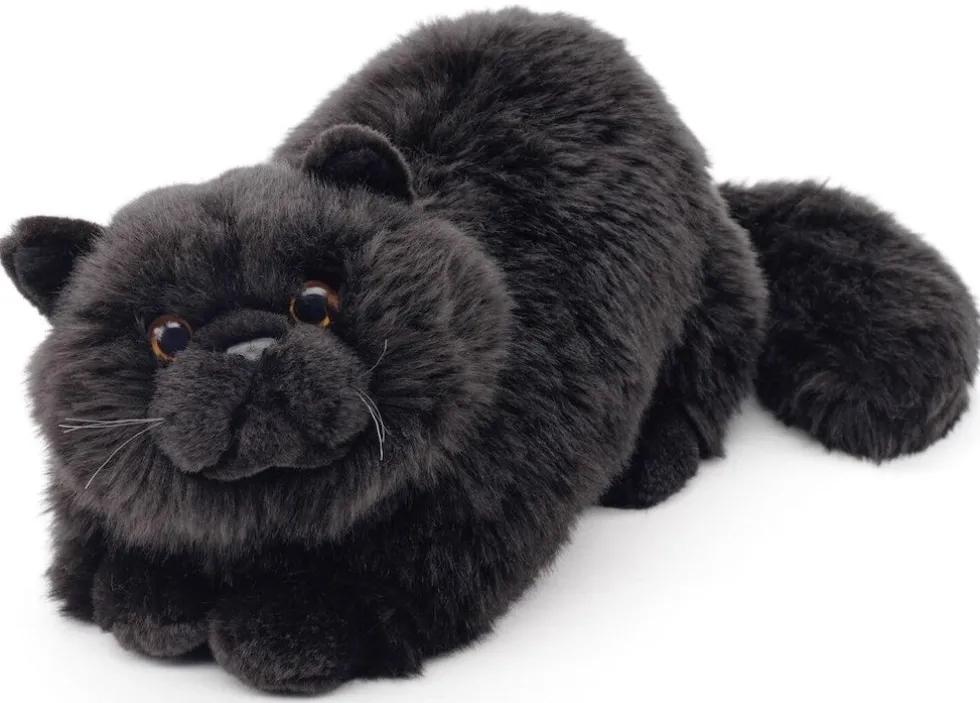 Persialainen kissa pehmolelu musta 30cm